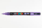 Uni Posca Verfmarker - lijndikte: 0,9-1,3 mm - PC-3M - Glitter Paars - 12