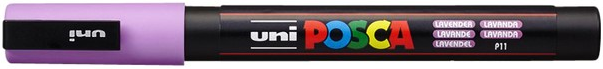 Uni Posca Verfmarker - lijndikte: 0,9-1,3 mm - PC-3M - Lavendel - P11
