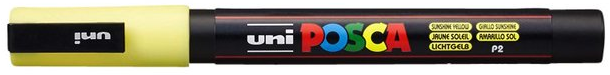 Uni Posca Verfmarker - lijndikte: 0,9-1,3 mm - PC-3M - Zongeel - P2