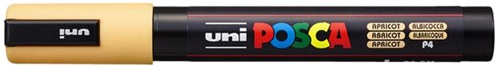Uni Posca Verfmarker - lijndikte: 2,5 mm - PC-5M - Abrikoos - P4
