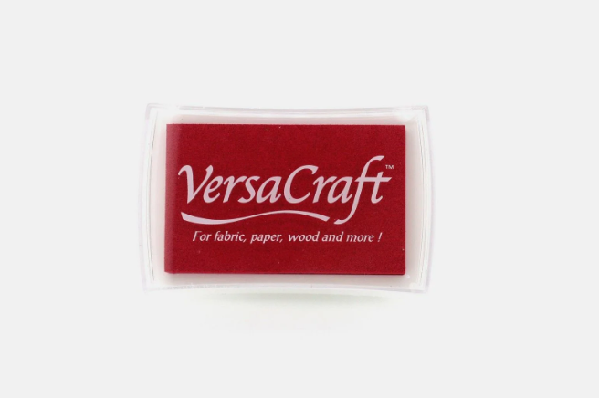 Tsukineko • VersaCraft Stempelkussen Groot Poppy Red (VK-000-114) *