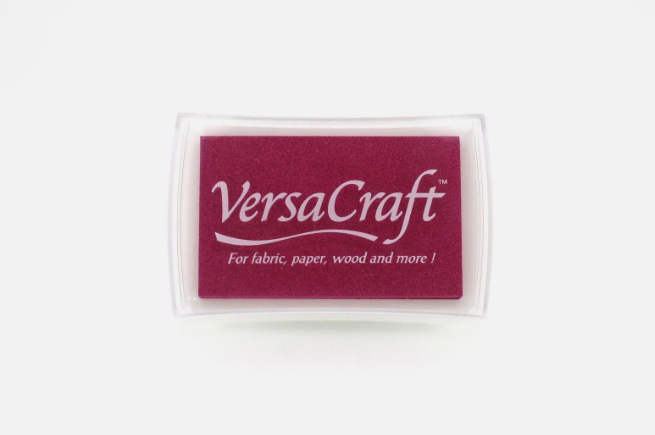Tsukineko • VersaCraft Stempelkussen Groot Cherry Pink (VK-000-115) *