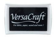 Tsukineko • VersaCraft Stempelkussen Groot Real Black (VK-000-182) *