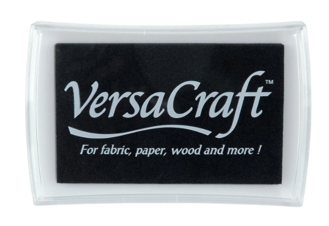 Tsukineko • VersaCraft Stempelkussen Groot Real Black (VK-000-182) *