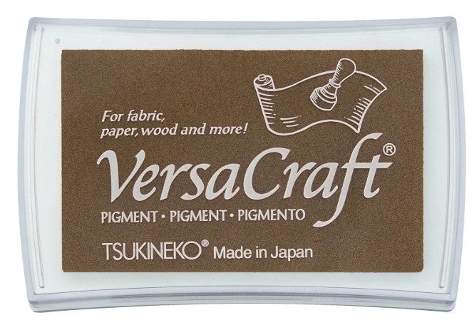 Tsukineko • VersaCraft Stempelkussen Groot - Cafe au lait (VK-000-K17) *