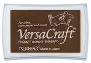 Tsukineko • VersaCraft Stempelkussen Groot - Cocoa (VK-000-K18) *