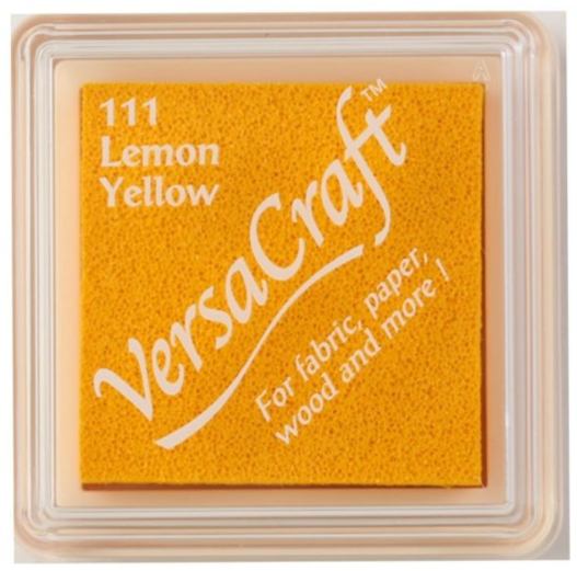 Tsukineko • VersaCraft Inkpad Lemon Yellow (VK-SML-111) *