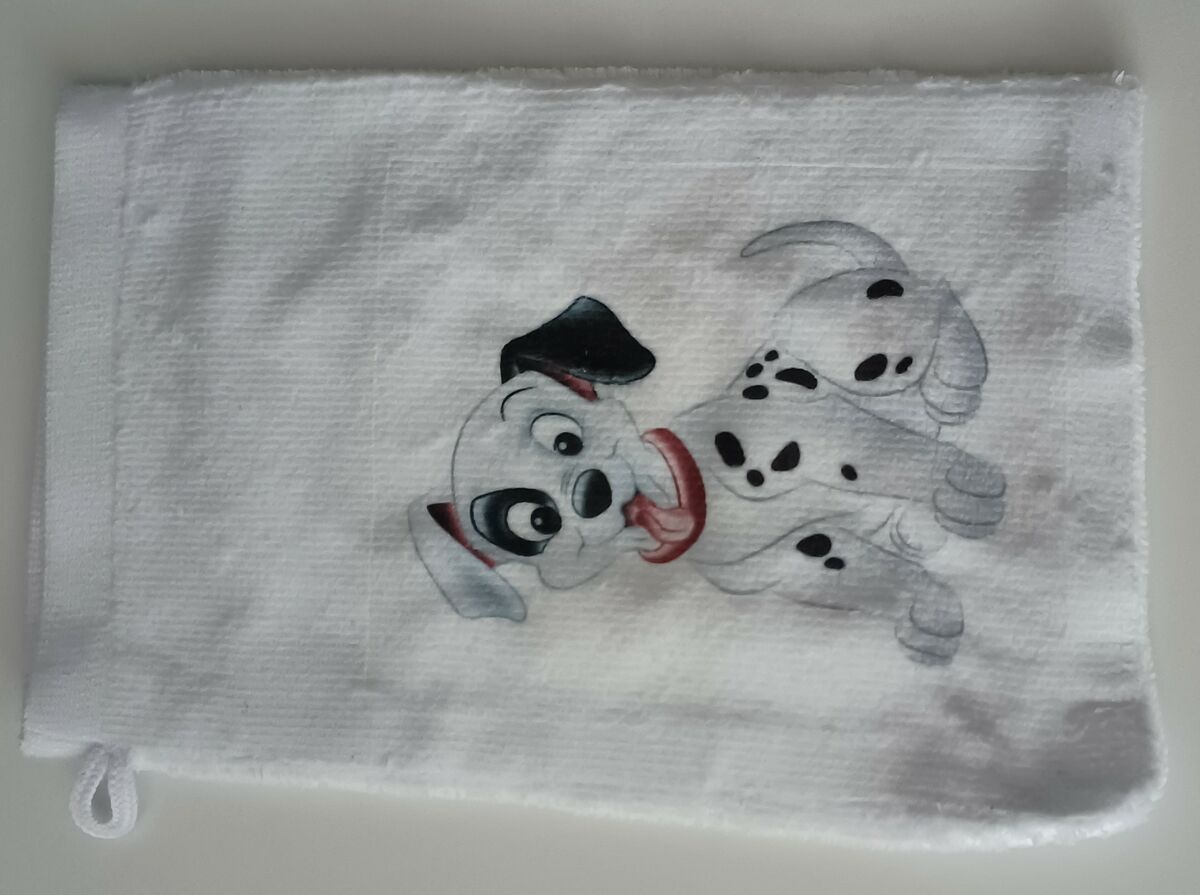 Washandje - Wit - Microvezel - onbedrukt (Geschikt voor Sublimatie)