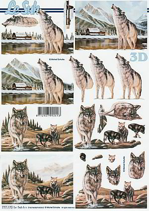 3D Knipvel - Le Suh - Wolven 01 777.170