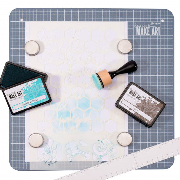 Ranger Make Art Stay-tion - magnetische ondergrond - 12 inch - Wendy Vecchi - WVA64626
