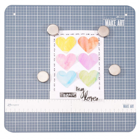 Ranger Make Art Stay-tion - magnetische ondergrond - 12 inch - Wendy Vecchi - WVA64626