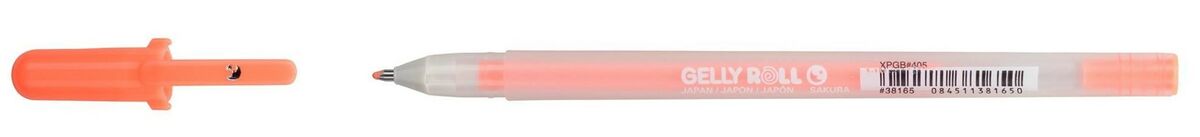Sakura - Gelly Roll - Moonlight 10 - Fluorescerende gelpen - Oranje (XPGB405)