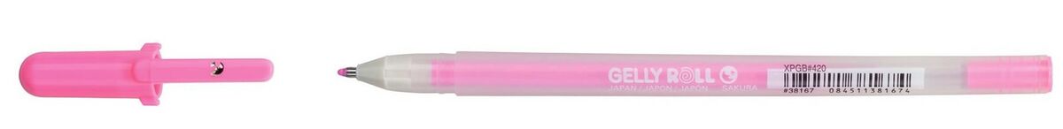 Sakura - Gelly Roll - Moonlight 10 - Fluorescerende gelpen - Rose (XPGB420)