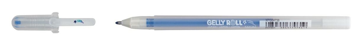Sakura - Gelly Roll - Stardust - Glittergelpen - Marineblauw (XPGB738)