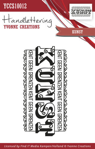 Clearstamp - Handlettering - Yvonne Creations - Kunst (AFGEPRIJSD)