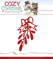 Die - Yvonne Creations - Cozy Christmas - Mistletoe (AFGEPRIJSD)