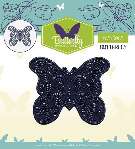 Die - Yvonne Creations - Butterfly - Butterfly (AFGEPRIJSD)