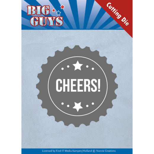 Die - Yvonne Creations - Big Guys - Cheers (AFGEPRIJSD)