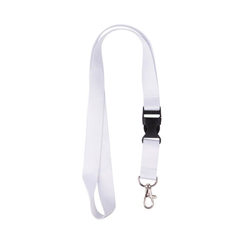 Keycord 2,0 cm breed met kunststof sluiting