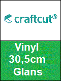 Craftcut Premium vinyl 30,5 cm * Glanzend *