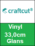 Craftcut Premium vinyl 33cm * Glans *