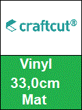 Craftcut Premium vinyl 33 cm * Mat *