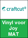 Craftcut Premium vinyl voor Joy * Mat *