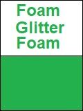 Glitter Foam A4