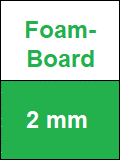 Foamboard 2mm (50x70cm)