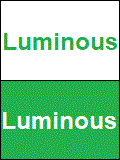 Luminous (Lichtgevend) en Turbo