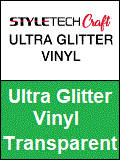 StyleTech - Ultra Glitter Vinyl - Transparent