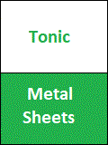 Tonic Metal Sheets