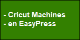 Cricut machines, Easypress, Hat Press