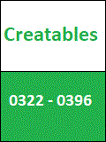 Creatables - LR0322 - LR0396