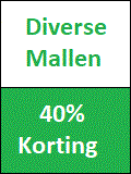 Diverse mallen (40% korting)