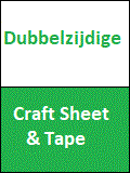 Craft Sheets/Tape (dubbelz.)