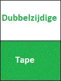 Dubelzijdige Tape