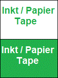 Inkt / Papier / Tape