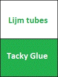 Lijm tubes (tacky Glue)