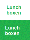 Lunch boxen / Kinder bestek