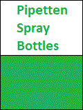 Pipetten / spray bottles e.d.