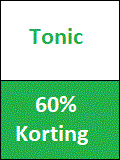Tonic (60% korting)