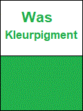 Was en Kleur pigmenten