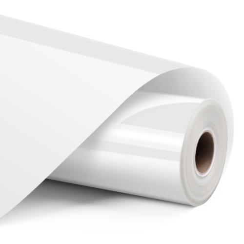 Permanent Adhesive Vinyl Glossy - White - 30.5 x 180 cm (002197)