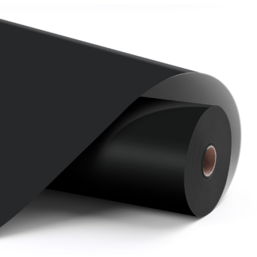 Permanent Adhesive Vinyl Matte 12 m - Black - 30.5 x 1200 cm (002739)