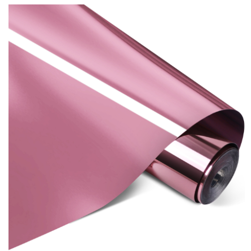 Permanent Adhesive Vinyl Mirror Metallic - Rose Gold - 30.5 x 180 cm (003590)