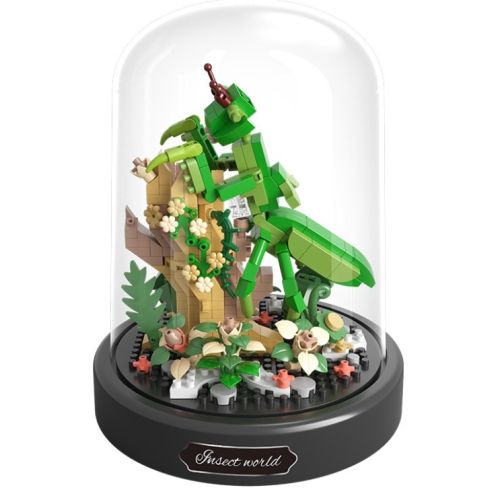 Balody Bloemen met Bidsprinkhaan (16379) *