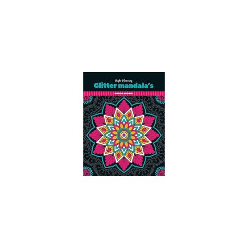 Glitter Kleurboeken Mandala's - Night Blooming
