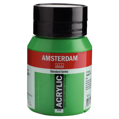 Amsterdam Acrylverf 500 ml 618 Permanentgroen Licht (17726182)