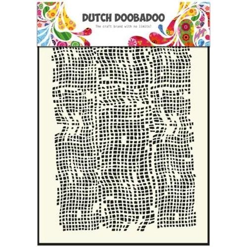 Dutch Doobadoo Dutch Mask Art stencil burlap - A5  (470.715.006)*